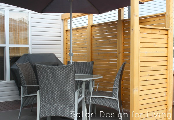 Deck Revamp A Privacy Partition Satori Design For Living