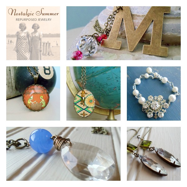 Nostalgic Summer Vintage Jewelry Studio - Upcycled Jewelry