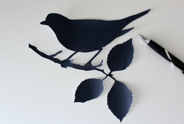 Bird Graphic Cut Out 