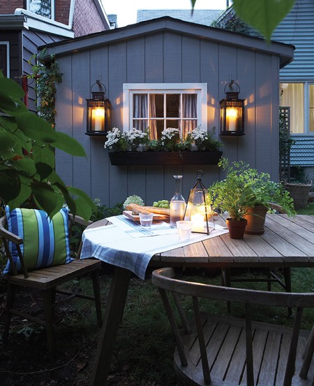 Hanging Outdoor Lanterns - House & Home - Michael Graydon Photography