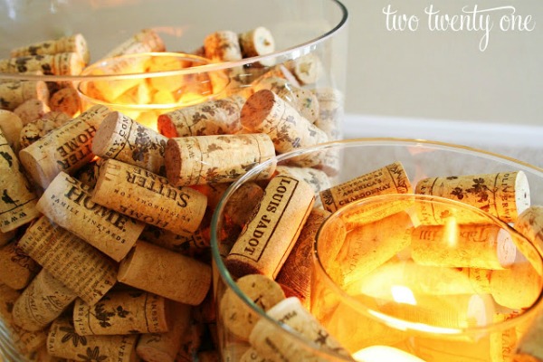 Wine Cork Candle Holder 