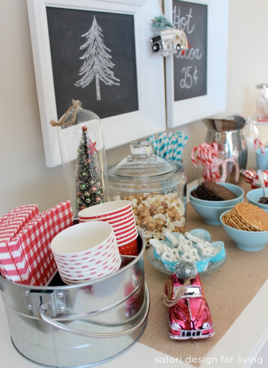 Hot Chocolate Bar Station