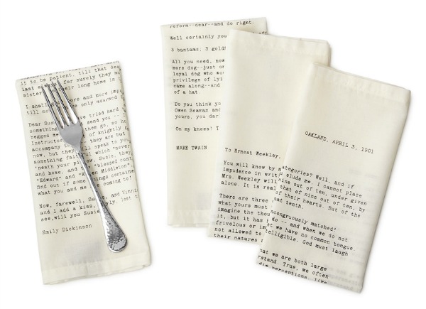 Love Letter Napkins 