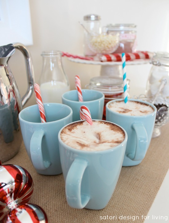 Holiday Hot Cocoa & Coffee Station