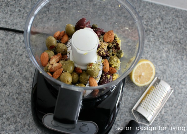 How to Make Olive Tapenade in a Food Processor