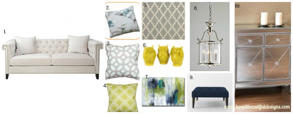 Designer Challenge: Which Sofa? {Part One}