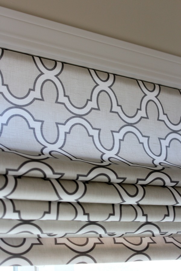 DIY Roman Shade Using Spoonflower Fabric