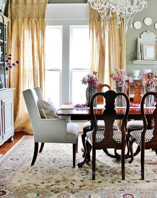 Formal Dining Room Walls Painted in Sherwin Williams Anonymous 