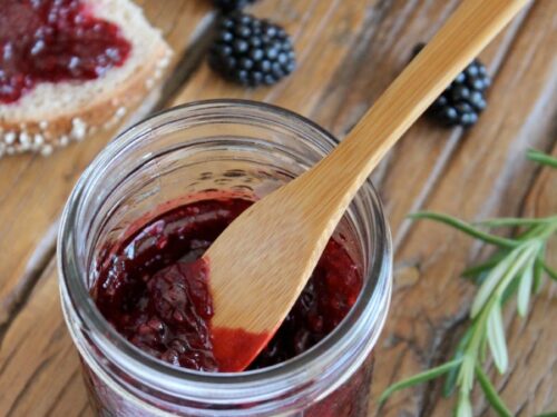 Honey & Rosemary Blackberry Jam - Satori Design for Living