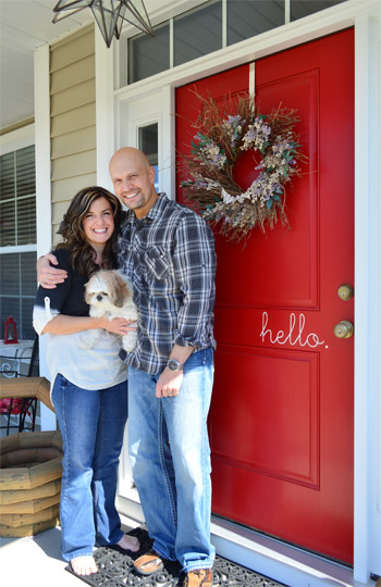 Benjamin Moore Heritage Red Front Door 