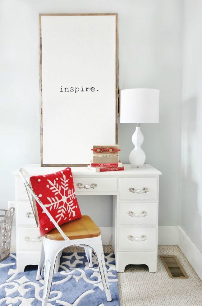 Word of the Year Art - Framed "Inspire" Wall Decor