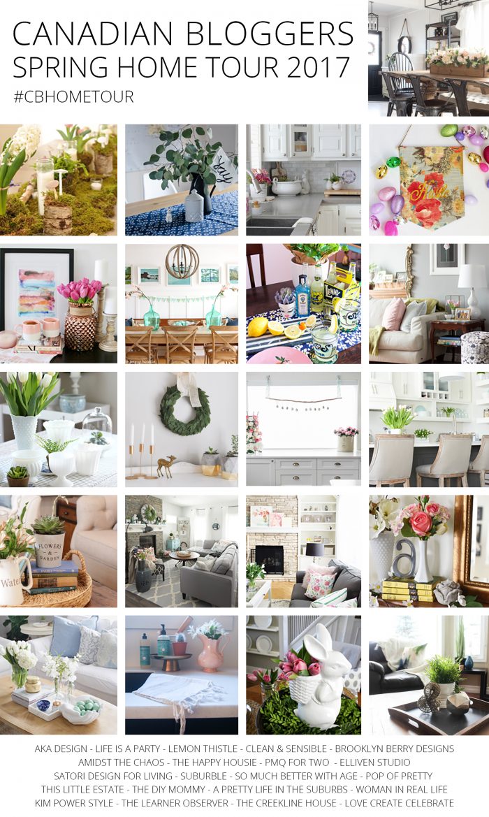 Canadian Homes Decorated for Spring