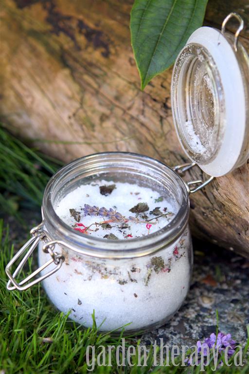 Herbal Foot Soak in Jar by Garden Therapy