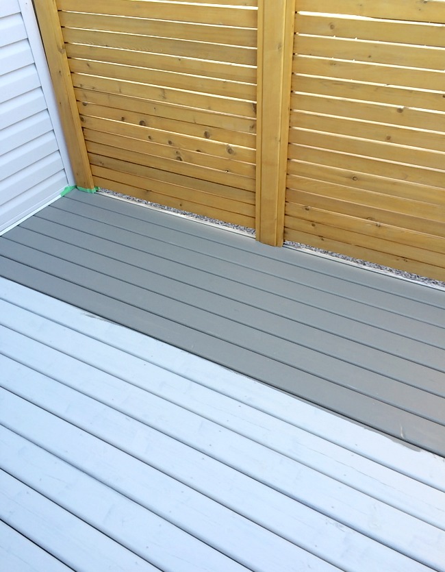 Comparing Deck Stain Colors - Benjamin Moore Chelsea Gray vs. Seacoast Gray by Cabot