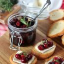 Festive Crostini with Cranberry Compote and Brie - Holiday Appetizer Recipe - Satori Design for Living