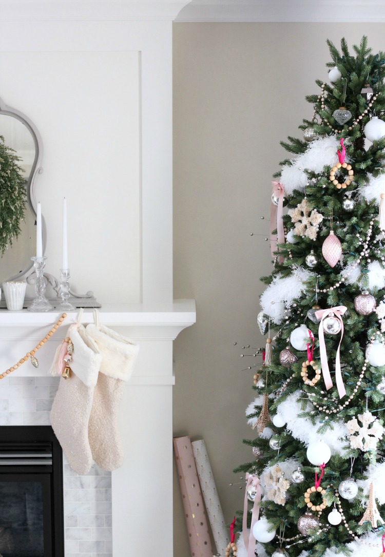 Pink Christmas Tree Decorations