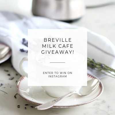 Enter to Win a Breville Milk Cafe 