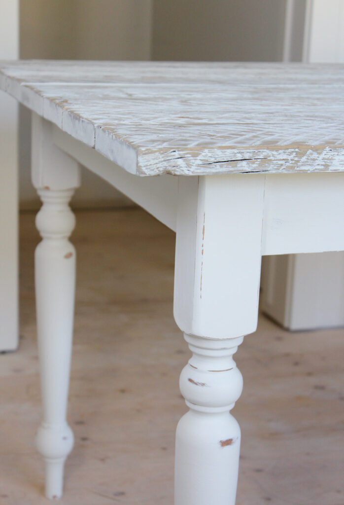 Salvaged Wood Farmhouse Table